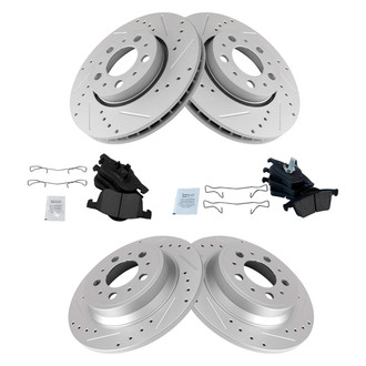 TRQ® - Performance Ceramic Brake Kit