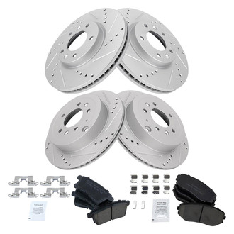TRQ® - Performance Ceramic Brake Kit