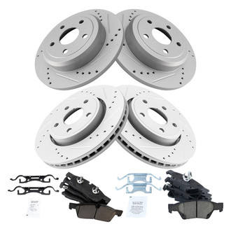 TRQ® - Performance Ceramic Brake Kit