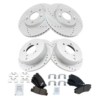 TRQ® - Performance Ceramic Brake Kit