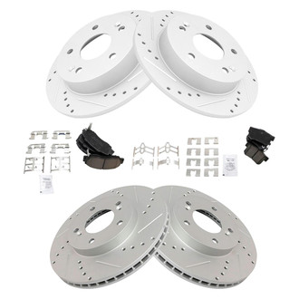 TRQ® - Performance Ceramic Brake Kit