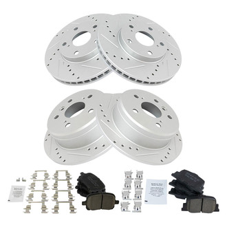 TRQ® - Performance Ceramic Brake Kit
