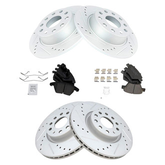 TRQ® - Performance Ceramic Brake Kit