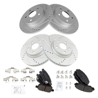 TRQ® - Performance Ceramic Brake Kit
