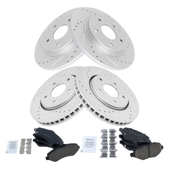 TRQ® - Performance Ceramic Brake Kit
