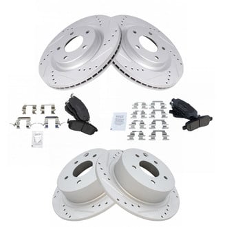 TRQ® - Performance Ceramic Brake Kit