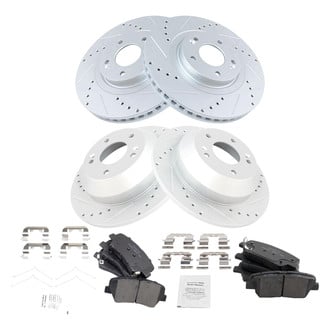 TRQ® - Performance Ceramic Brake Kit