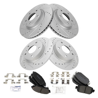 TRQ® - Performance Ceramic Brake Kit