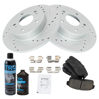 TRQ® - Performance Ceramic Brake Kit