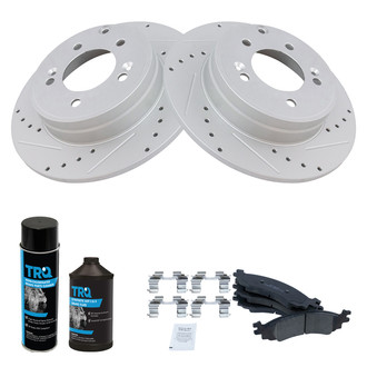 TRQ® - Front Disc Brake Kit with Ceramic Pads