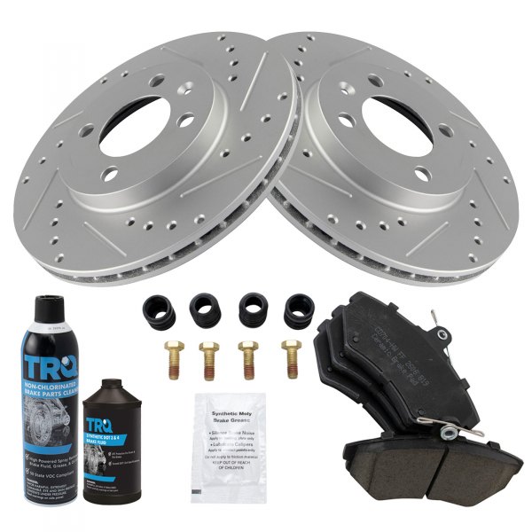 TRQ® - Performance Ceramic Front Brake Kit