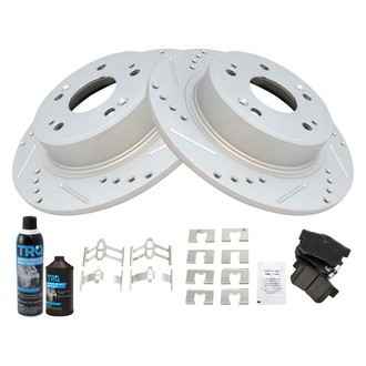 TRQ® - Performance Ceramic Brake Kit