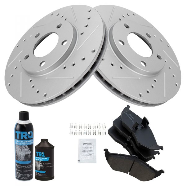 TRQ® - Performance Ceramic Front Brake Kit