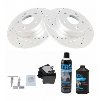 TRQ® - Performance Semi-Metallic Brake Kit