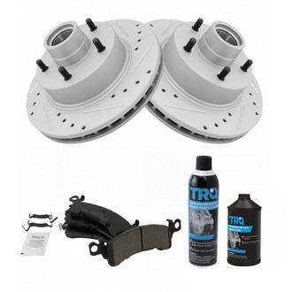 TRQ® - Performance Ceramic Front Brake Kit