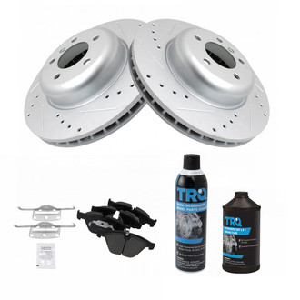 TRQ® - Performance Ceramic Front Brake Kit