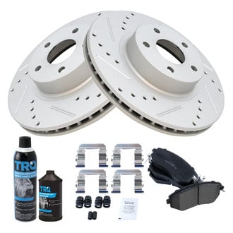 TRQ® - Performance Ceramic Front Brake Kit