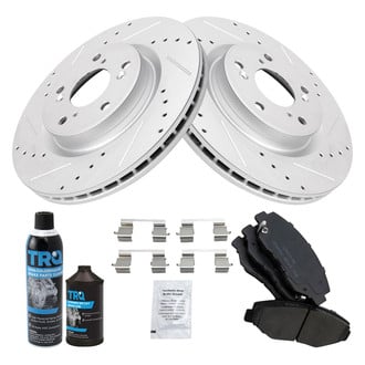 TRQ® - Performance Ceramic Front Brake Kit