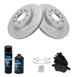TRQ® - Performance Ceramic Front Brake Kit
