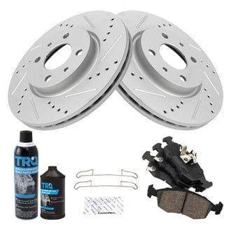 TRQ® - Performance Ceramic Front Brake Kit