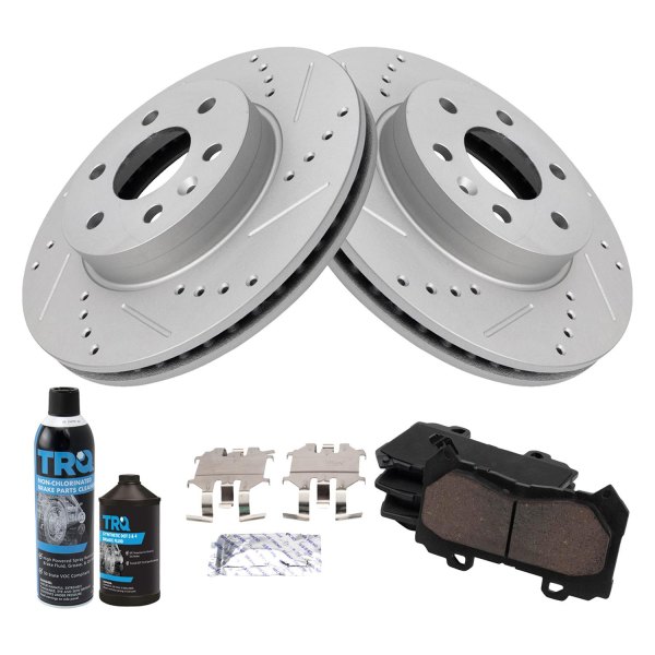 TRQ® - Performance Ceramic Front Brake Kit