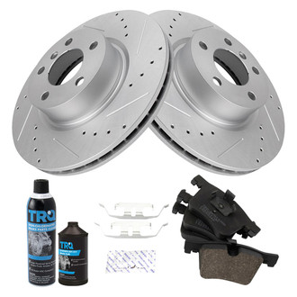 TRQ® - Performance Ceramic Brake Kit