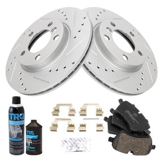 TRQ® - Performance Ceramic Front Brake Kit