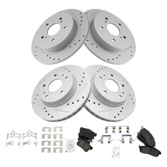TRQ® - Performance Ceramic Brake Kit