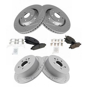 TRQ® - Performance Ceramic Brake Kit