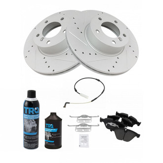 TRQ® - Performance Ceramic Front Brake Kit