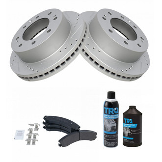 TRQ® - Performance Semi-Metallic Brake Kit