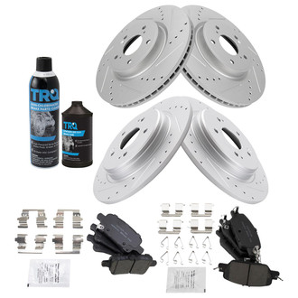 TRQ® - Performance Ceramic Brake Kit