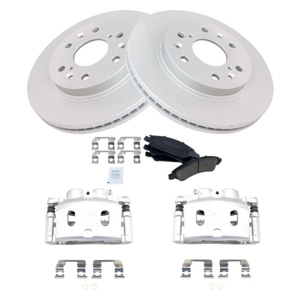 TRQ® - Front Disc Brake Kit with Ceramic Pads and Calipers