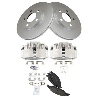 TRQ® - Front Disc Brake Kit with Ceramic Pads and Calipers
