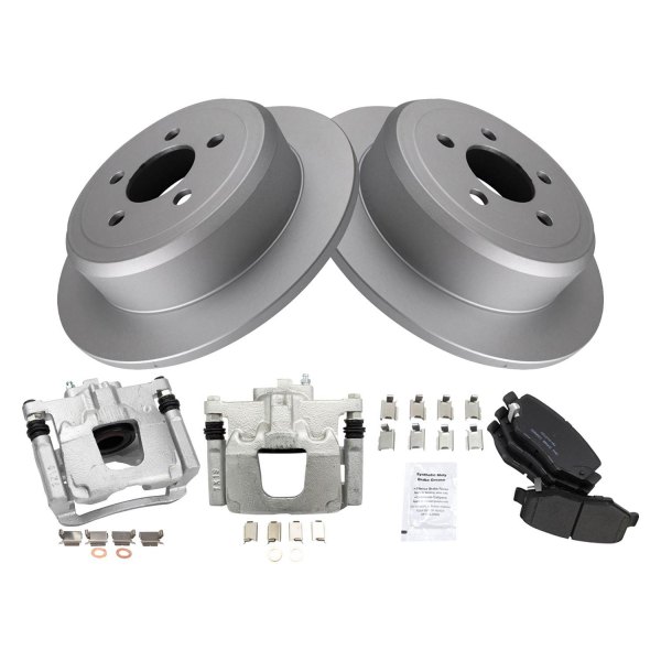 TRQ® - Rear Disc Brake Kit with Ceramic Pads and Calipers