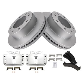 TRQ® - Front Disc Brake Kit with Ceramic Pads and Calipers