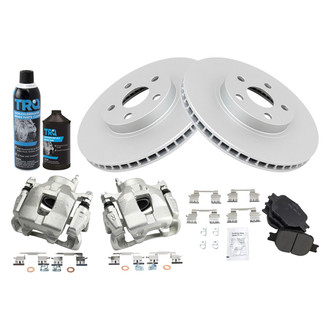 TRQ® - Performance Ceramic Front Brake Kit