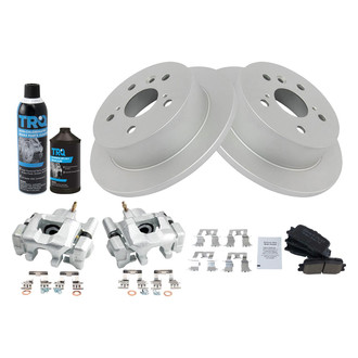 TRQ® - Rear Disc Brake Kit with Ceramic Pads and Calipers