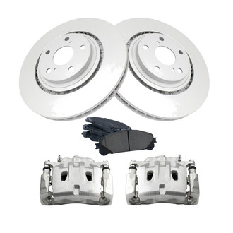 TRQ® - Front Disc Brake Kit with Ceramic Pads and Calipers