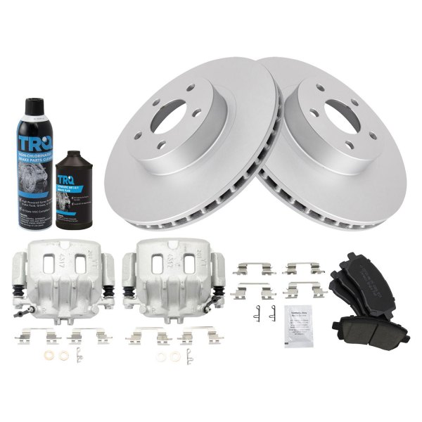 TRQ® - Performance Ceramic Front Brake Kit with Calipers