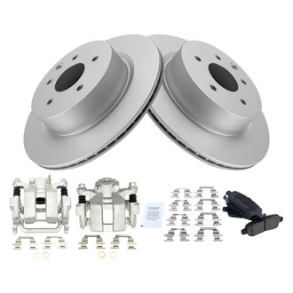 TRQ® - Rear Disc Brake Kit with Ceramic Pads