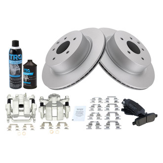 TRQ® - Rear Disc Brake Kit with Ceramic Pads
