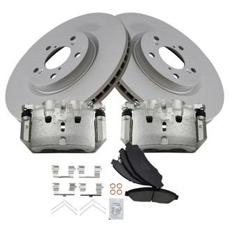 TRQ® - Performance Ceramic Front Brake Kit