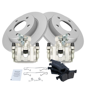 TRQ® - Rear Disc Brake Kit with Ceramic Pads