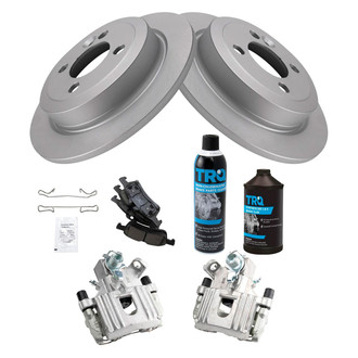 TRQ® - Performance Ceramic Rear Brake Kit