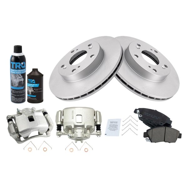 TRQ® - Performance Ceramic Front Brake Kit