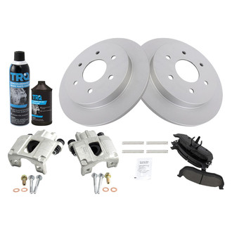 TRQ® - Performance Ceramic Rear Brake Kit