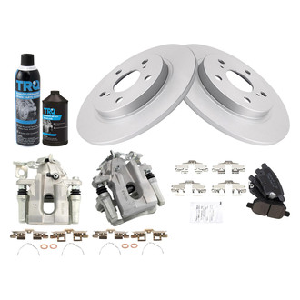 TRQ® - Performance Ceramic Rear Brake Kit
