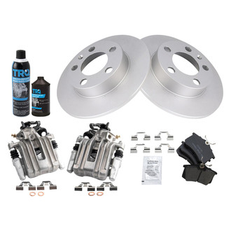 TRQ® - Rear Disc Brake Kit with Ceramic Pads and Calipers