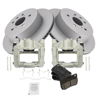 TRQ® - Performance Ceramic Rear Brake Kit